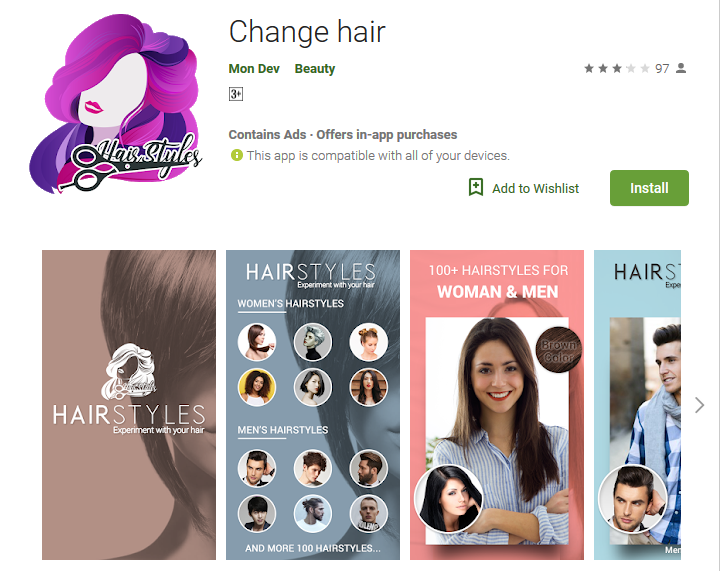 ChangeHair salon software