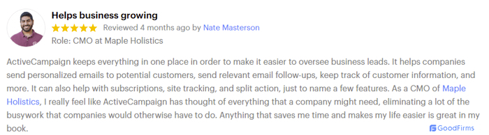 active campaign review 3