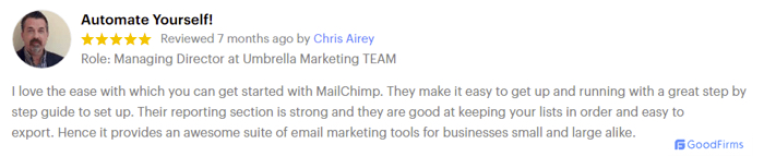 mailchimp review 2