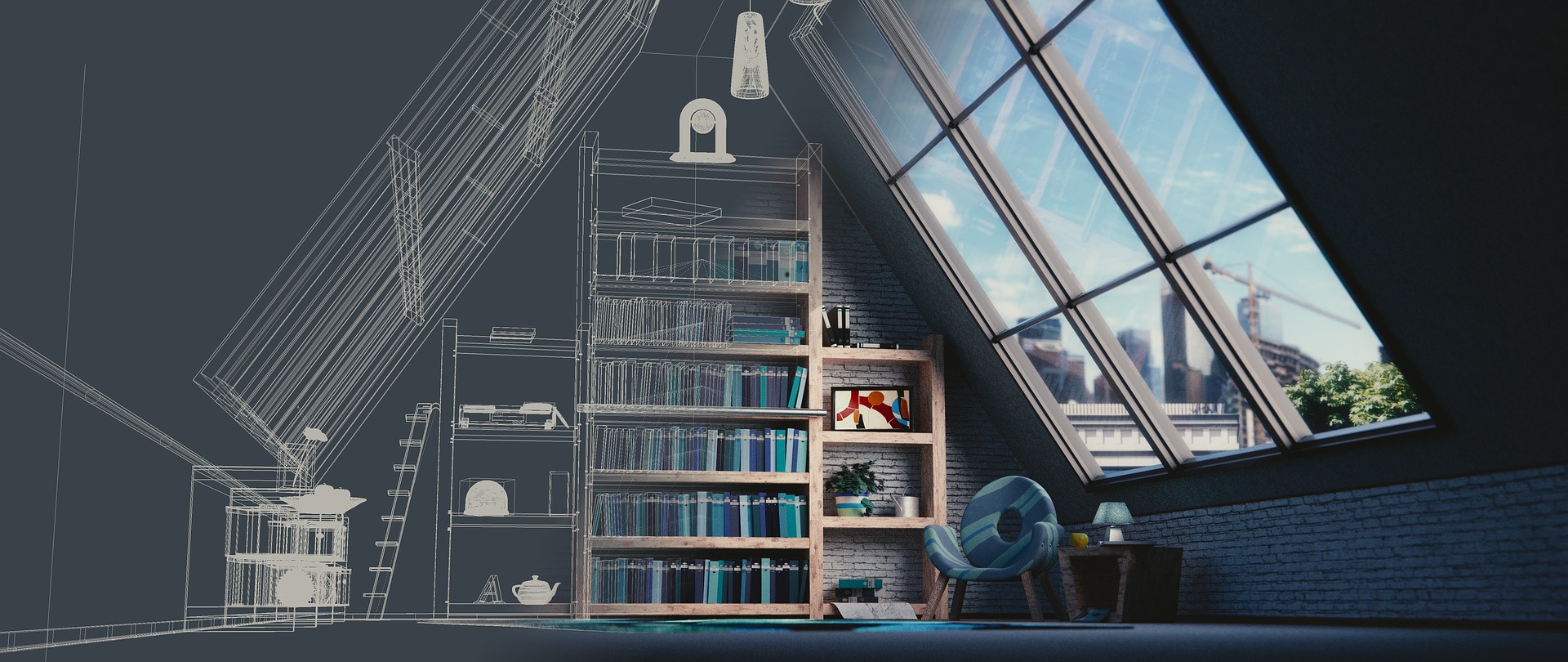 Architecture software real-like designing