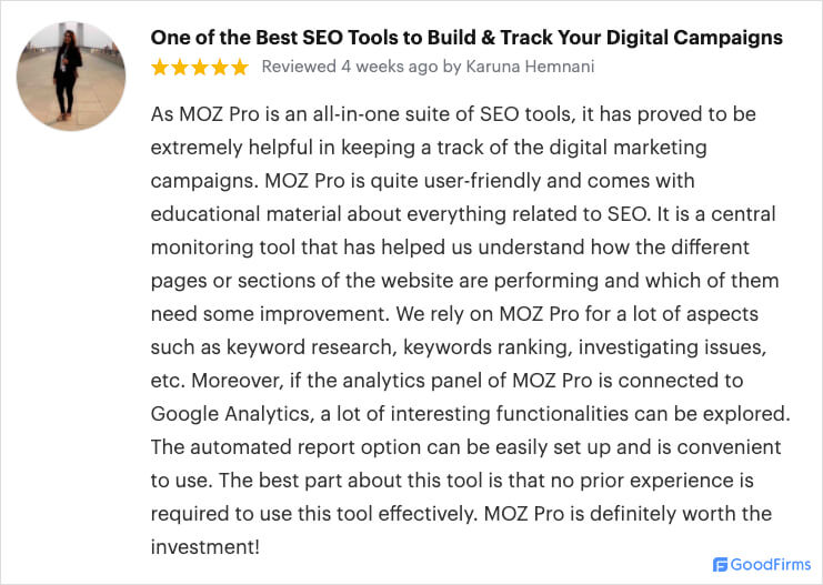 moz review