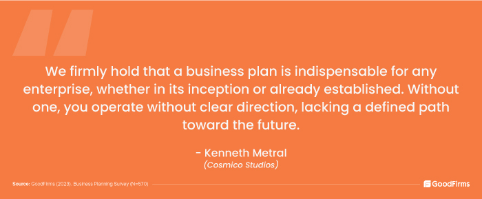 quote kenneth metral on business planning