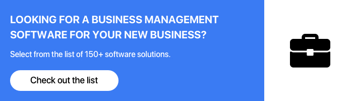 looking for a business management software for your new business