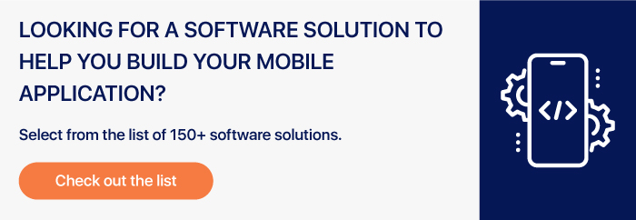 looking for a software solution to help you buils your mobile application