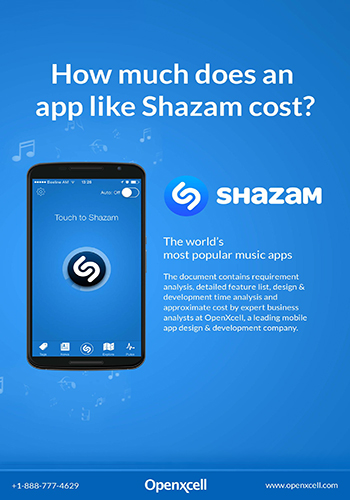 How much does an app like Shazam costs?