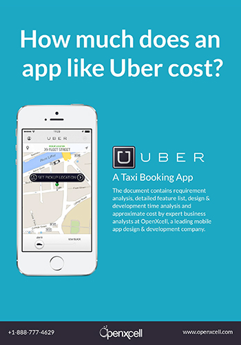 How much does an app like Uber cost?