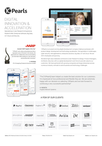 Corporate One-Pager - World-Class Development Services