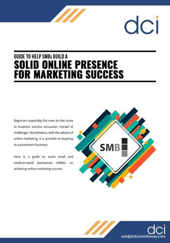 Guide to Help SMBs Build a Solid Online Presence for Marketing Success