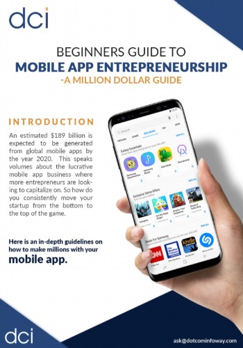 Beginners Guide to Mobile App Entrepreneurship- A Million Dollar Guide