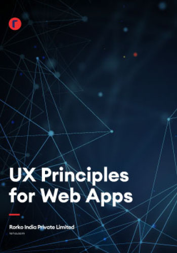 UX Principle for Web apps