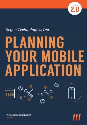 Planning Your Mobile Application