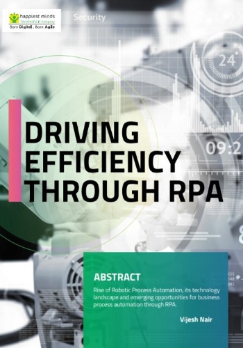 Drive Efficiency Through RPA