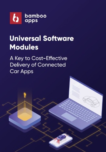 Cost-Effective Delivery of Connected Car Apps