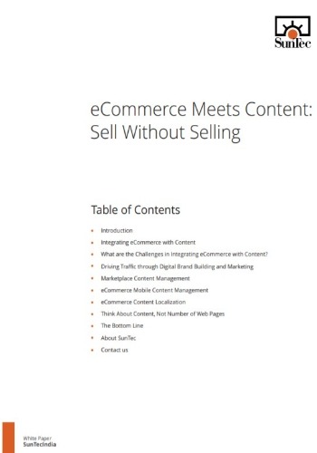 eCommerce Meets Content: Sell Without Selling