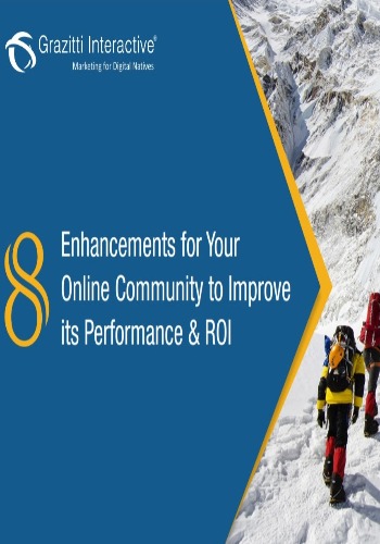 8 Enhancements for Your Online Community to Improve its Performance & ROI