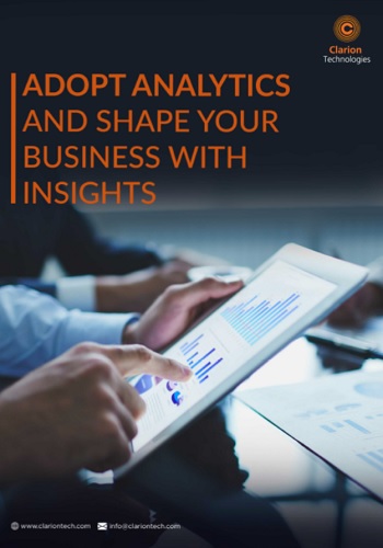 Adopt Analytics and Shape Your Business with Insights