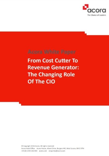 From Cost Cutter To Revenue Generator: The Changing Role Of The CIO