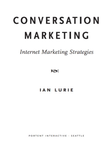 Conversation Marketing Internet Marketing Strategies