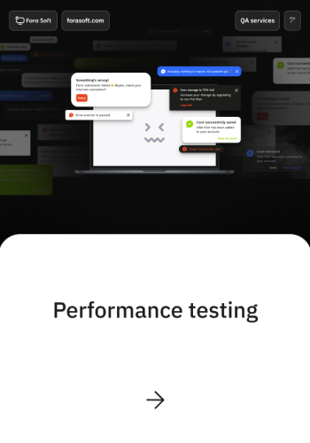 QA services: Performance testing
