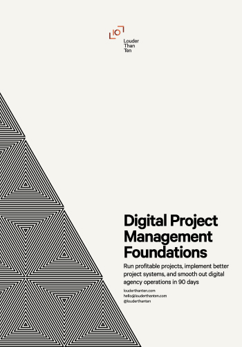 Digital PM Foundations Course outline