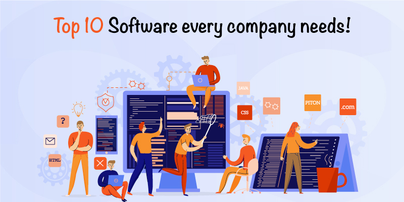Top 10 Software every company needs!