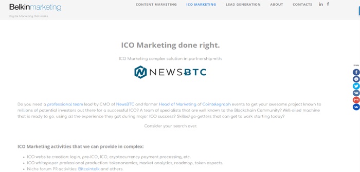Belkin Marketing