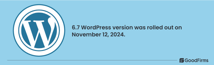 6.7 version was rolled out in November 12, 2024