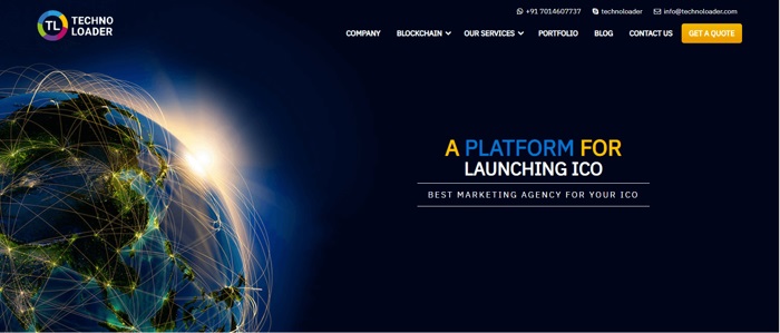 Technoloader ICO marketing agency at Goodfirms