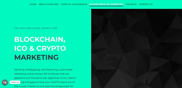 Alpha Bet ICO marketing agency at Goodfirms