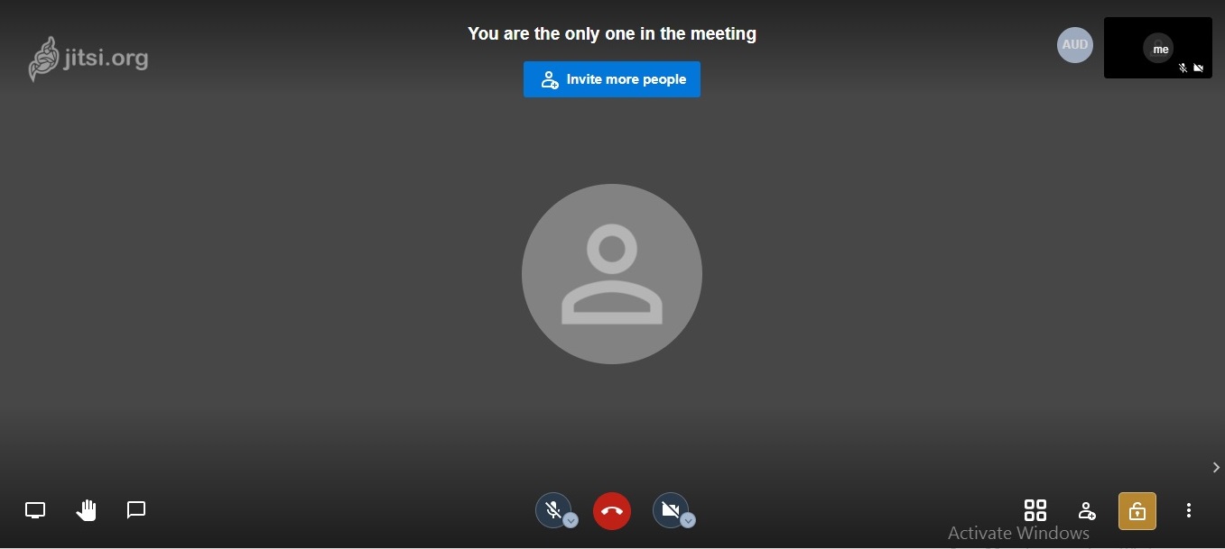jitsi remote work conferencing