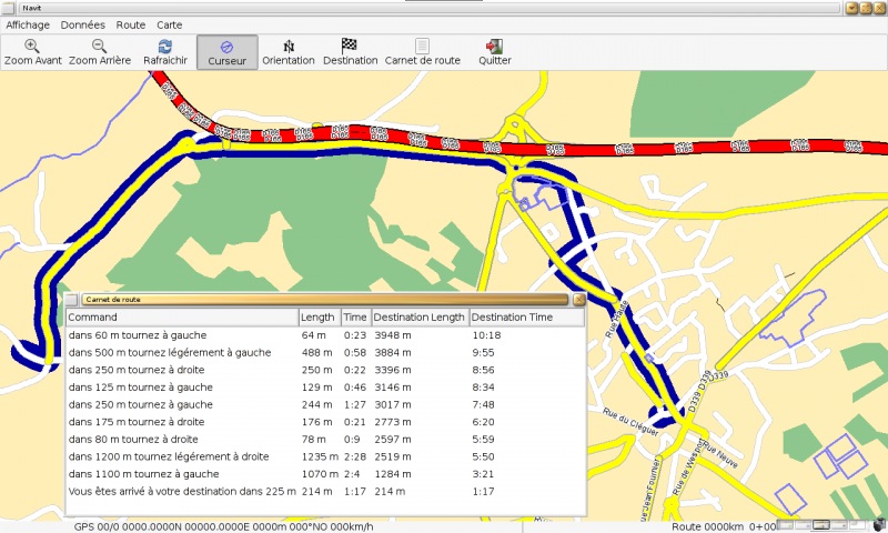 Navit free and GPS tracker software