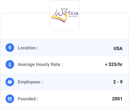 The Writers For Hire