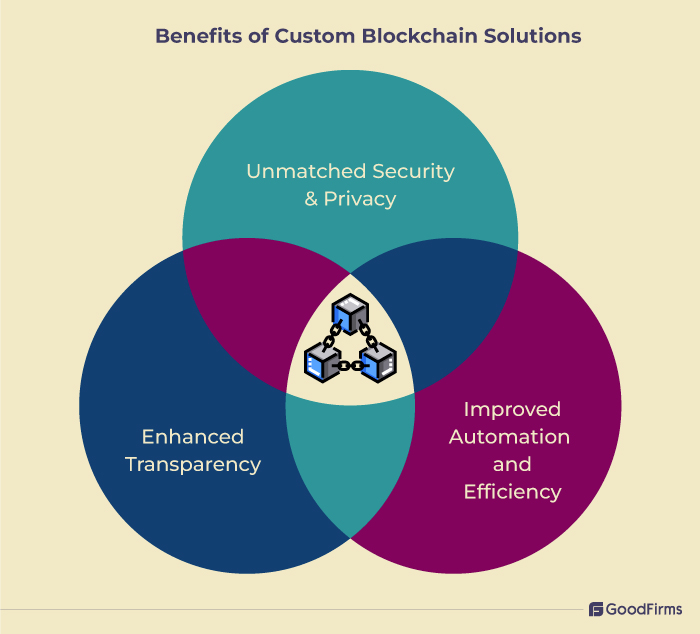 Benefits of Custom Blockchain Solutions