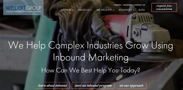 complex industries growth by inbound marketing