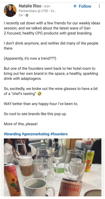 Natalie Riso Post Gen Z