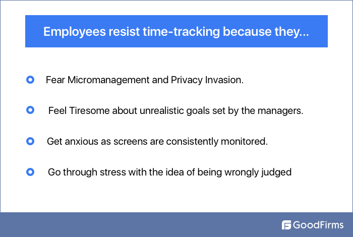 Reason Employees Resist Time Tracking