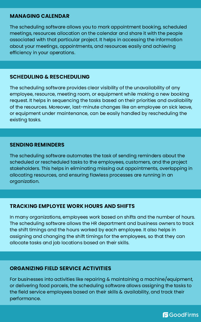 Best free open source scheduling software