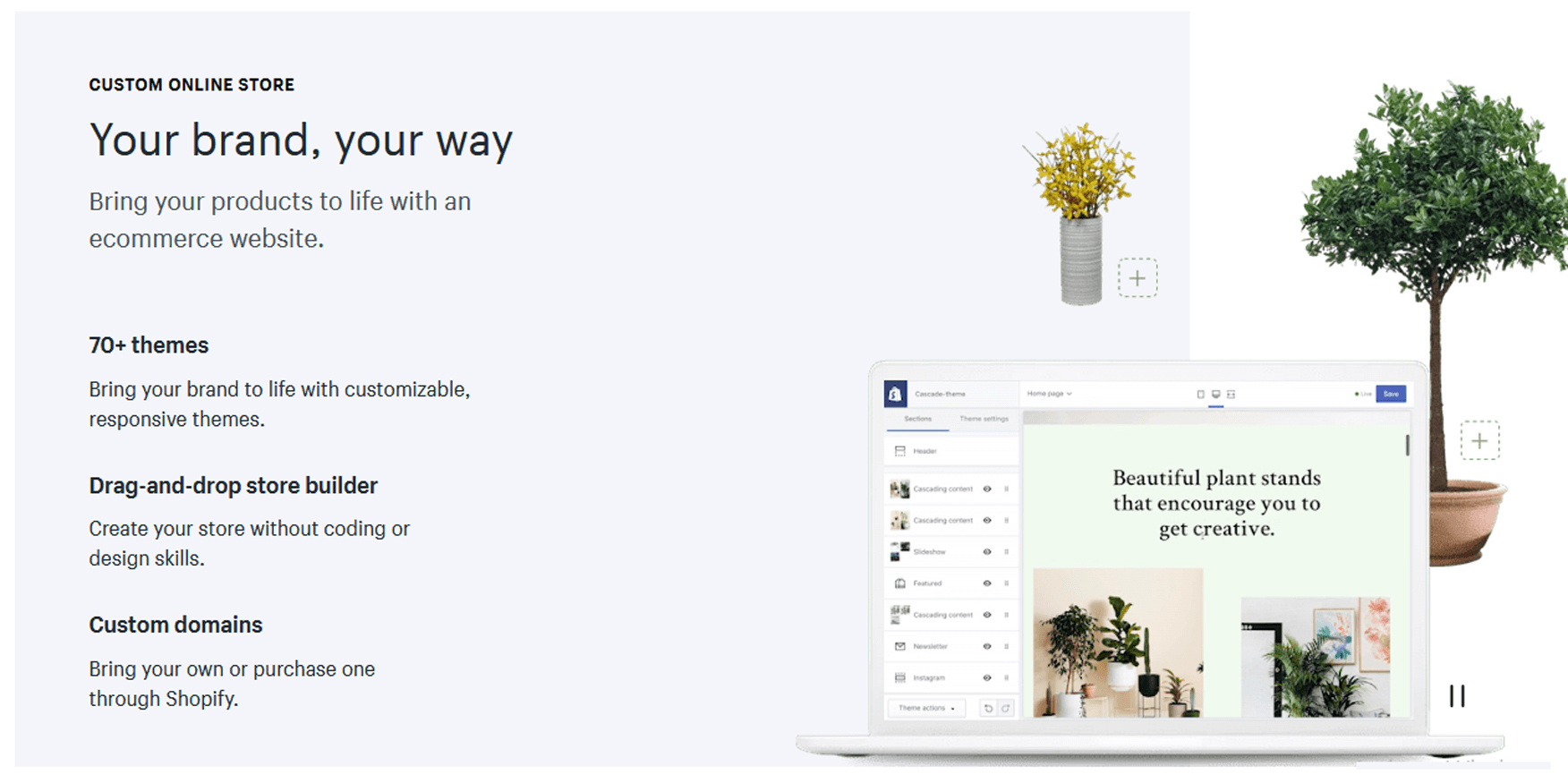 overview templates shopify
