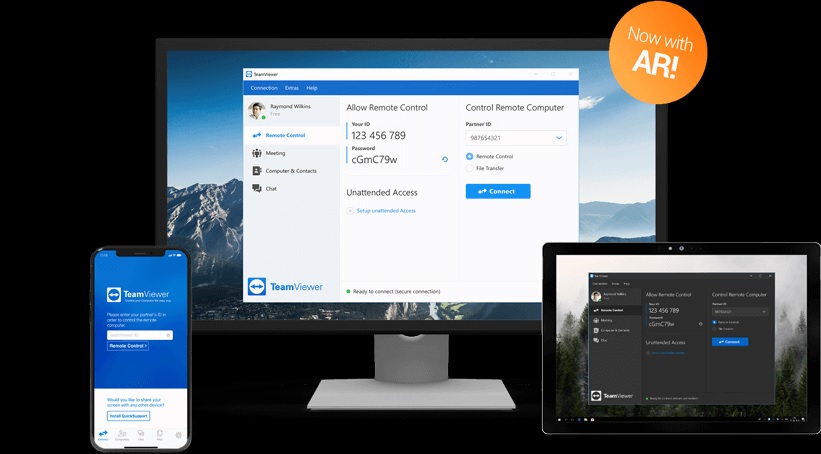 free remote solutions similar to teamviewer