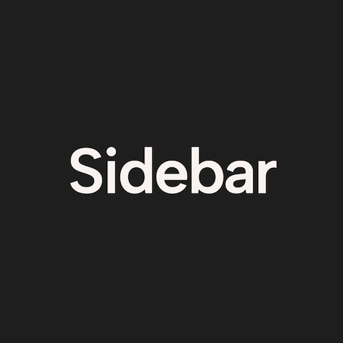Sidebar