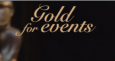 Gold for events