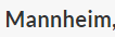 Mannheim