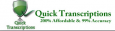Quick Transcriptions