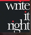 Write it Right