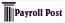 Payroll Post