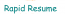 Rapid Resume