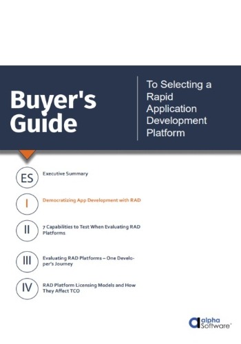 Buyer's Guide: Rapid App Development Platforms