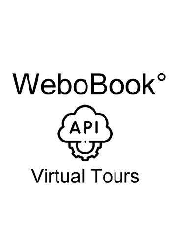 Web API for virtual tours and virtual reality from WeboBook