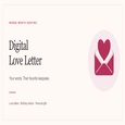 Digital Love Letter