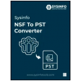 SysInfo NSF to PST Converter